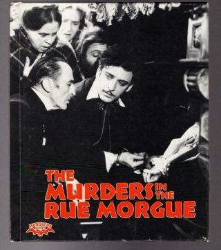 1987 The Murders In The Rue Morgue Crestwood House Monsters Series Hardcover