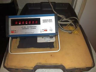 Vintage Hickok 80 Mhz Autoranging Frequency Counter Model 380x
