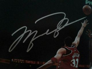 GOAT MICHAEL JORDAN Hand - Signed Autographed 8x10 NBA ALLSTARS Action Photo w/COA 3