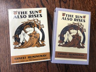Ernest Hemingway The Sun Also Rises First Edition Library Fel Collectible
