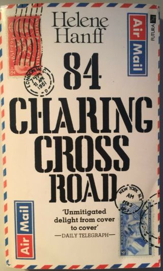 84 Charing Cross Road British Paperback Signed By Author To Bettina Of The Bbc