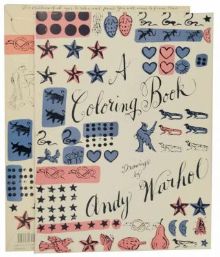 A Coloring Book Drawings By Andy Warhol / First Edition 1990 134829