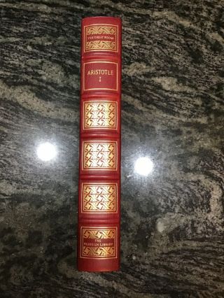 The Of Aristotle Vol.  1,  Franklin Library 25th Anniversary Edition