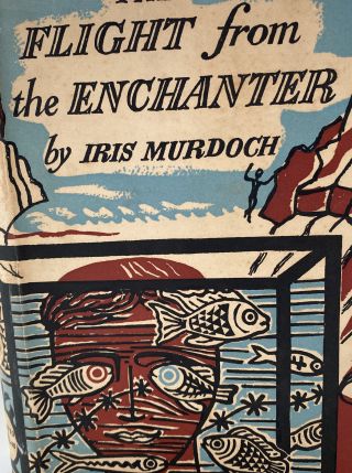1956 Flight From The Enchanter By Iris Murdoch First Edition 2nd Printing W/ Dj