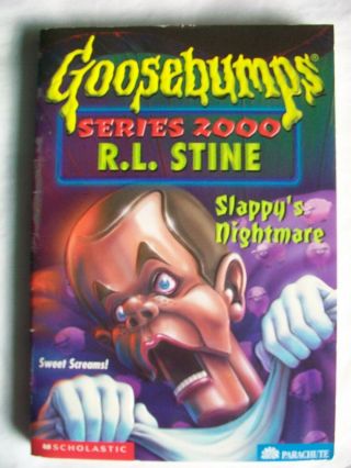 Slappys Nightmare 23 Goosebumps Series 2000 By R L Stine Scholastic 1999 Vtg Pb