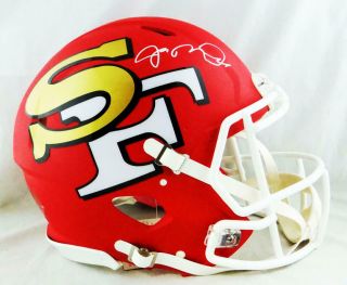 Joe Montana Signed San Francisco 49ers F/s Amp Authentic Helmet - Jsa W Auth