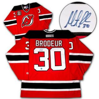 Martin Brodeur Jersey Devils Signed 1995 Stanley Cup Retro Ccm Hockey Jersey
