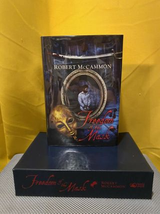 Freedom Of The Mask ✎signed✎ By Robert Mccammon Subterranean Press Limited 1/474