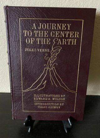 Easton Press Journey To The Center Of Earth Jules Verne Famous Edition Asimov