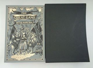 2010 Folio Society Hopkirk The Great Game Illustrated With Slipcase