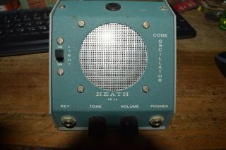 Great Vintage Heath Code Oscillator Hd - 16 Ham Radio Motorola
