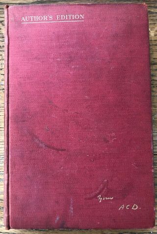 A Study In Scarlet & The Sign Of Four By A.  Conan Doyle (1904) Author’s Edition