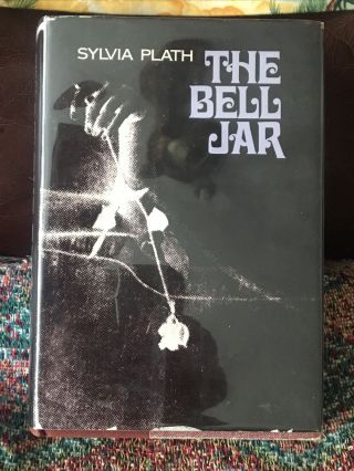Sylvia Plath The Bell Jar True First Us Edition 1971 Harper Hardcover Dj Vg