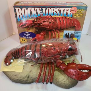 Vtg Rocky The Singing Dancing Lobster By Gemmy Industries Rock The Boat Video