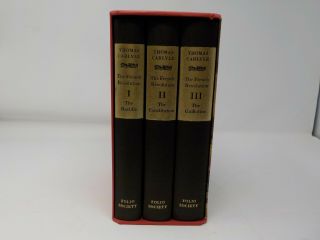 The Folio Society The French Revolution,  3 Vols.  Hc W/ Slipcase