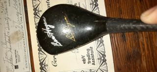 Golf Masters Ben Hogan Autographed Signed Club,  Cert Of Authenticity And Check