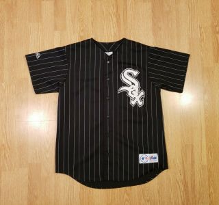 Vintage Chicago White Sox Jersey Majestic Made In Usa Men 