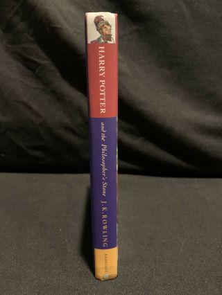 1st Canadian Edition,  5th Print Harry Potter and the Philosopher ' s Stone HC 3