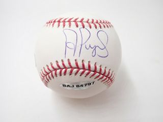 Albert Pujols Signed Oml Baseball Uda & Mlb Holograms Better Than Jsa Psa/dna