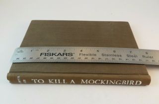 To Kill A Mockingbird 1960 Fourth Impression Library - Congress Card Cat 60 - 7847