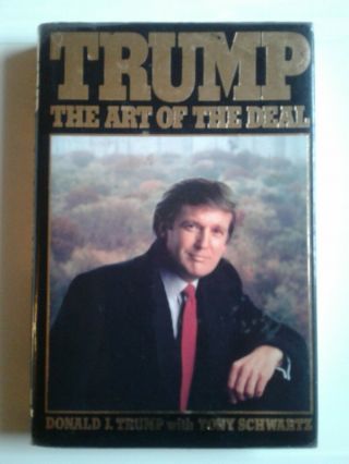 True 1st Edition,  The Art Of Deal By Pres.  Trump 1987 First Book Hcdj