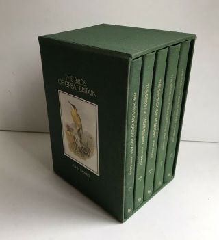 Birds Of Great Britain By John Gould.  5 Volumes In Slipcase.  Eric Maylin.  1980