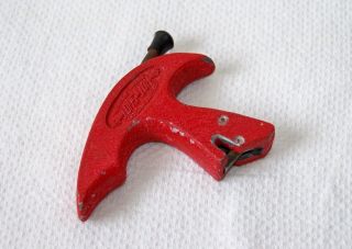 Vintage Hot - Shot Spring Assisted Red Archery Bow Release Rockwell Texas Usa
