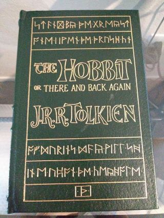 The Hobbit Or There And Back Again Tolkien Easton Press Leather Gilt Edges