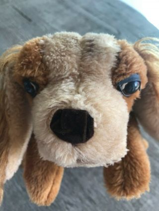 Vintage Elka Toys Cocker Spaniel Dog 17 " Plush Toy Stuffed Animal Puppy Dog