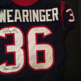 DJ Swearinger Autographed Game Rookie Jersey - 4
