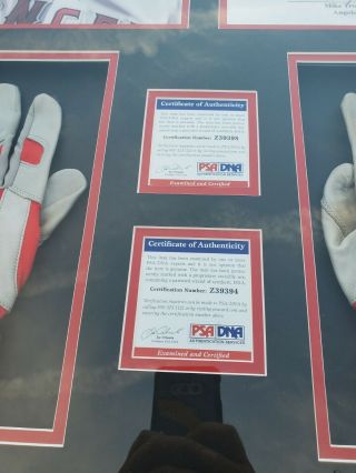 Mike Trout Autographed Signed 2014 Game MVP Batting Gloves 6
