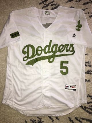 Corey Seager Signed Los Angeles Dodgers Jersey All Star ROY Beckett 4