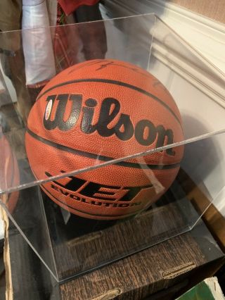 Michael Jordan Autographed Signed Basketball Upper Deck Authenticated Seal 3