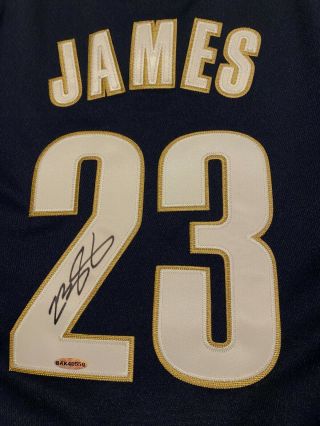 Lebron James UDA autographed Cleveland Cavaliers jersey 2