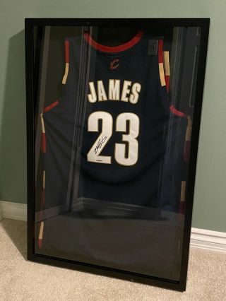 Lebron James UDA autographed Cleveland Cavaliers jersey 3