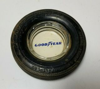 Vintage Tire Ashtray Goodyear Power Cushion