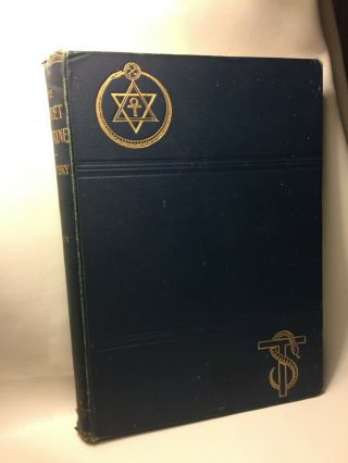 The Secret Doctrine By H.  P.  Blavatsky,  1895,  Hardcover,  Index Vol 1&2