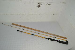 Vintage Eagle Claw Starfire Sfcm426 6.  5 Ft Spin Cast Rod By Wright & Mcgill
