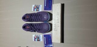 Devin Booker Autographed Nike Kobe Ad Pe Signed Size 12 Basketball Shoes Jsa