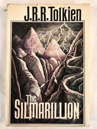The Silmarillion By J R R Tolkien 1977 First Printing 1st American Edition W Map