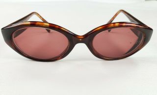 Vintage Dianne Von Furstenberg Dvf Eyeglass Frames - Red Tortoise Shell