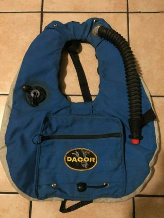 Vintage Dacor Diving Scuba Vest With Co2 Cartridge Slot