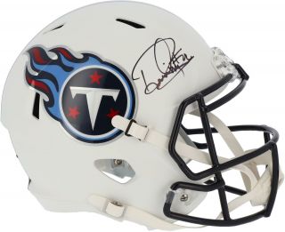 Derrick Henry Tennessee Titans Signed Flat White Alternate Revolution Rep Helmet