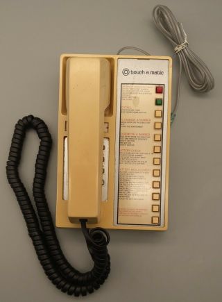 Vintage Bell Systems Western Electric Touch A Matic Telephone -