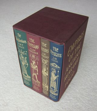 Empires Of The Ancient Near East (4 Volumes) - Folio Society (hardback,  Vgc)