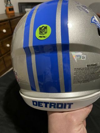 Matthew Stafford Full Size Speed Authentic Signed Helmet Fanatics 2