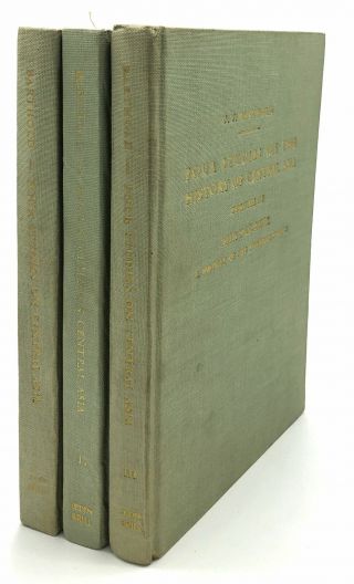 V V Barthold / Four Studies On The History Of Central Asia Vols I Ii & Iii 1963