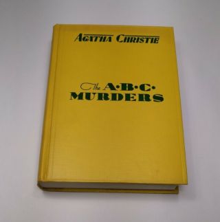 The Abc Murders By Agatha Christie February 1936 Second Printing,  Hc