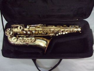 Vintage Blessing Alto Saxophone Body Only Elkhart Indiana Usa,  Case