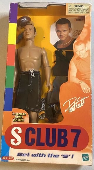 S Club 7 Paul Doll Vintage Rare Nos Package 2 Outfits 26808